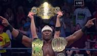 Lashley as the Triple Champion in TNA
